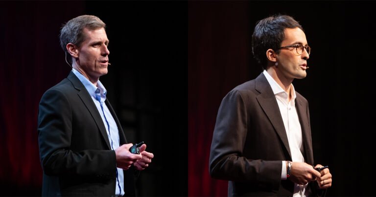 Mark Hersam Alessandro Rotta Loria Spotlight Sustainable Ai Urban Climate Solutions At Tedxchicago N.jpeg